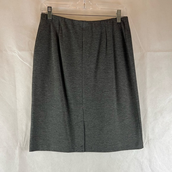 Women’s J Jill gray stretch skirt size extra small XS - Picture 2 of 5